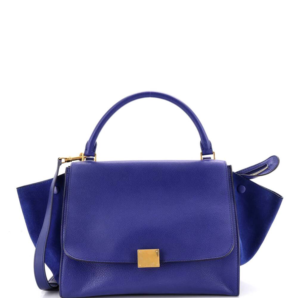 Celine Trapeze Bag Leather Medium #334615C86B